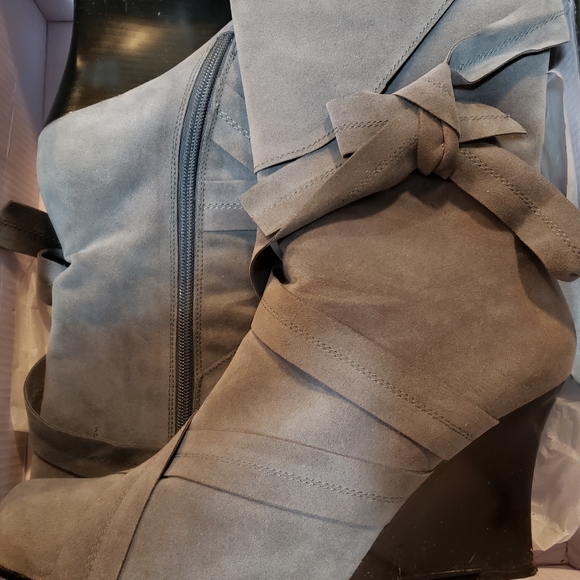Uffizi ankle boots size 10 gray - Picture 1 of 3